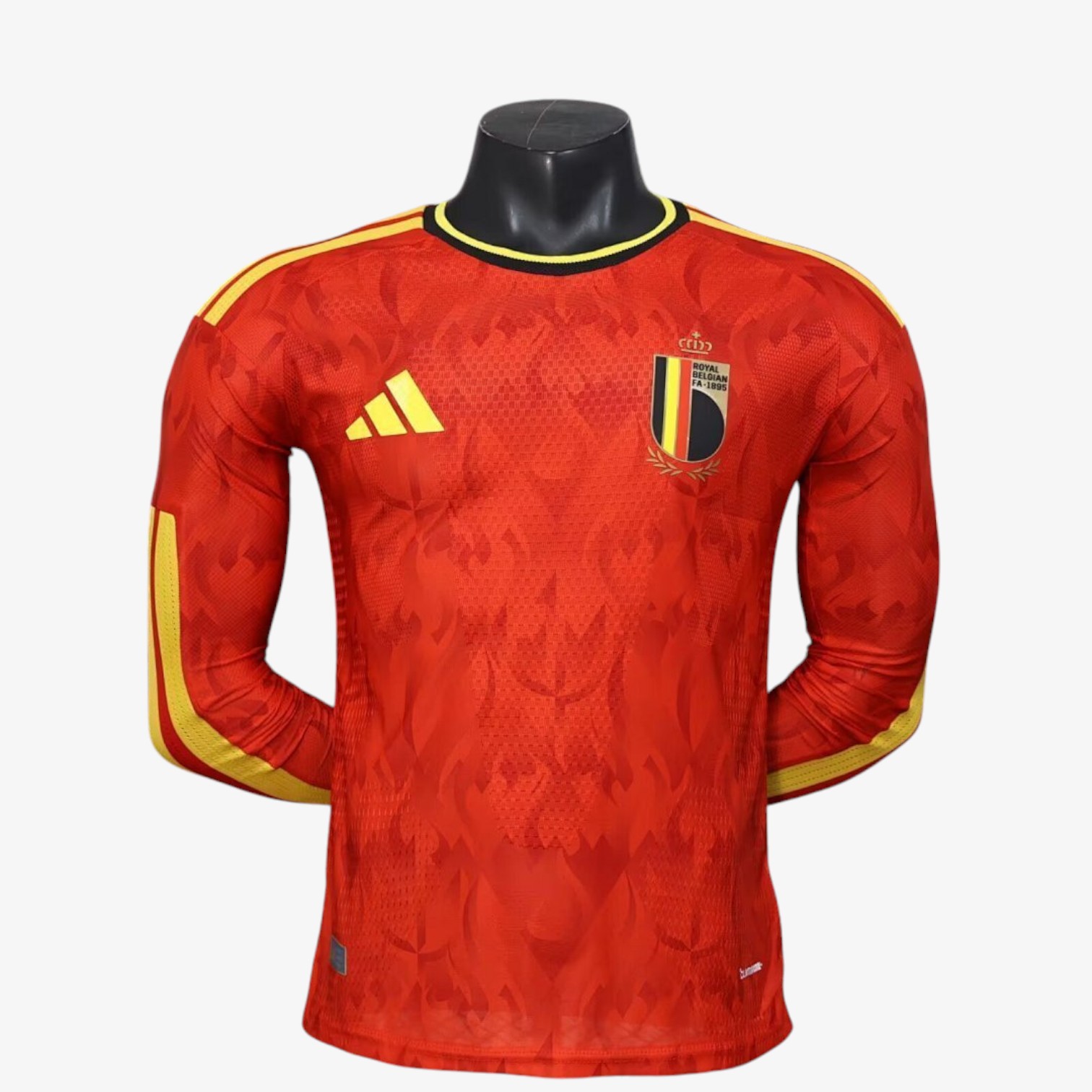 Belgium Home Long Sleeve FIFA World Cup Jersey Player Version 2026