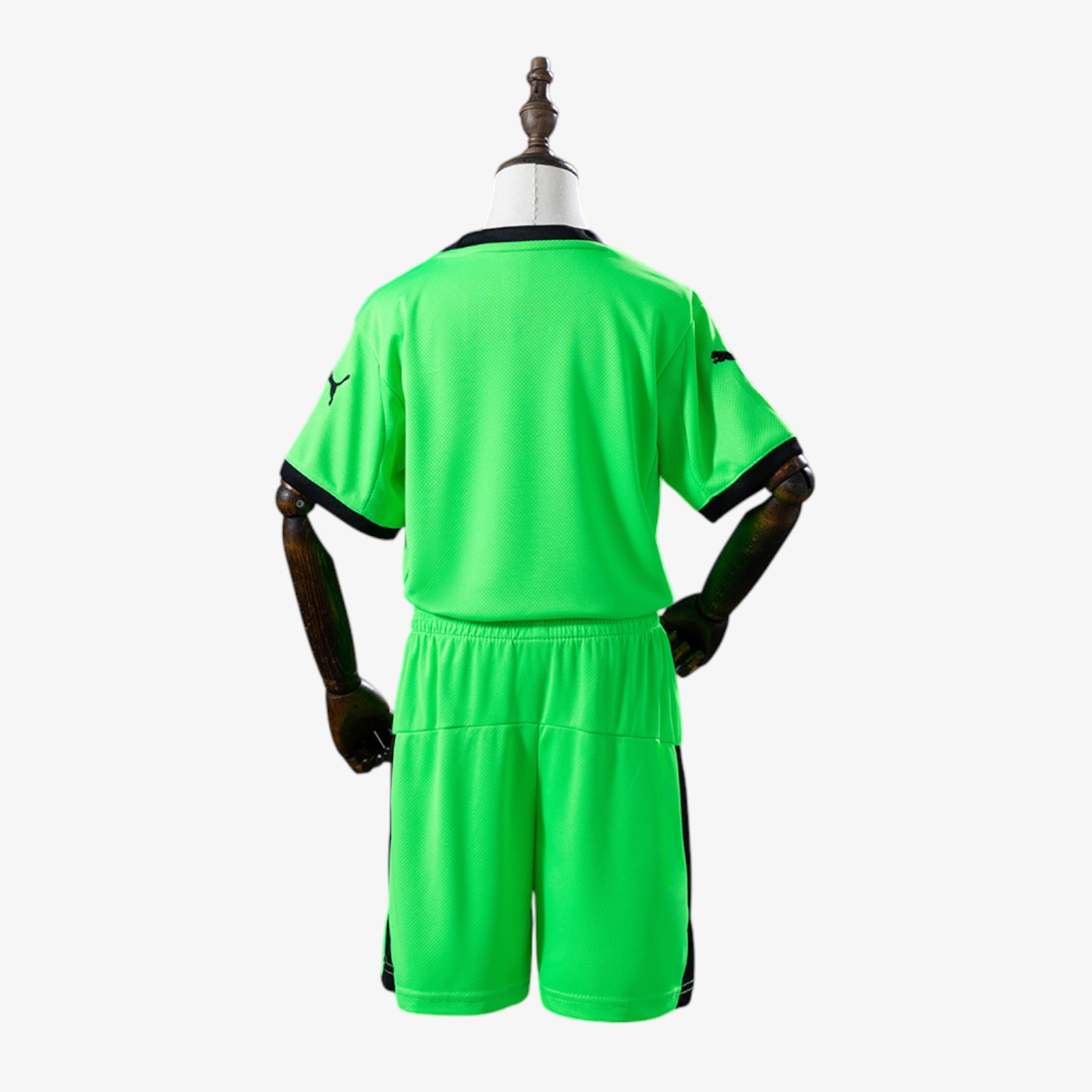 Portugal Fluorescent Green FIFA World Cup Jersey 2026 — Kids - Image 2