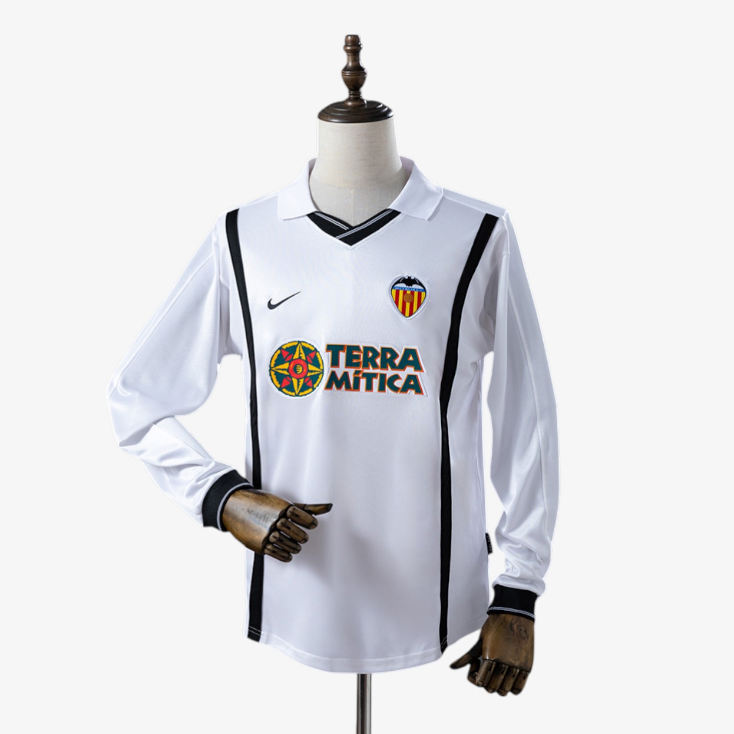 Valencia CF Retro Long-Sleeve Jersey 2000/01