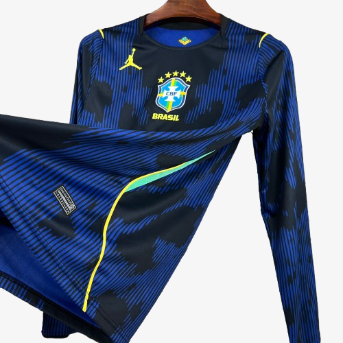 Brazil Away Long-Sleeved FIFA World Cup Jersey 2026 - Image 3