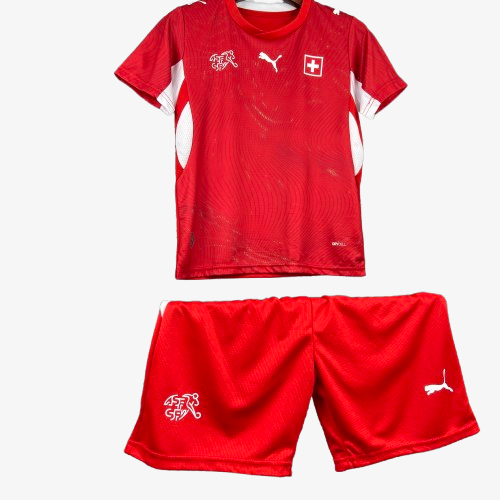 Kids Switzerland Home Jersey 2026
