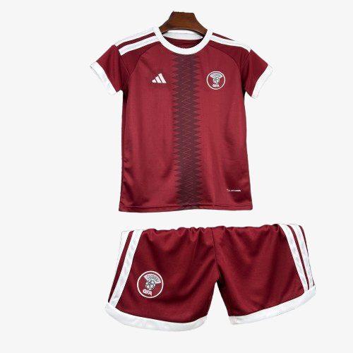 Kids Qatar Home Jersey 2026