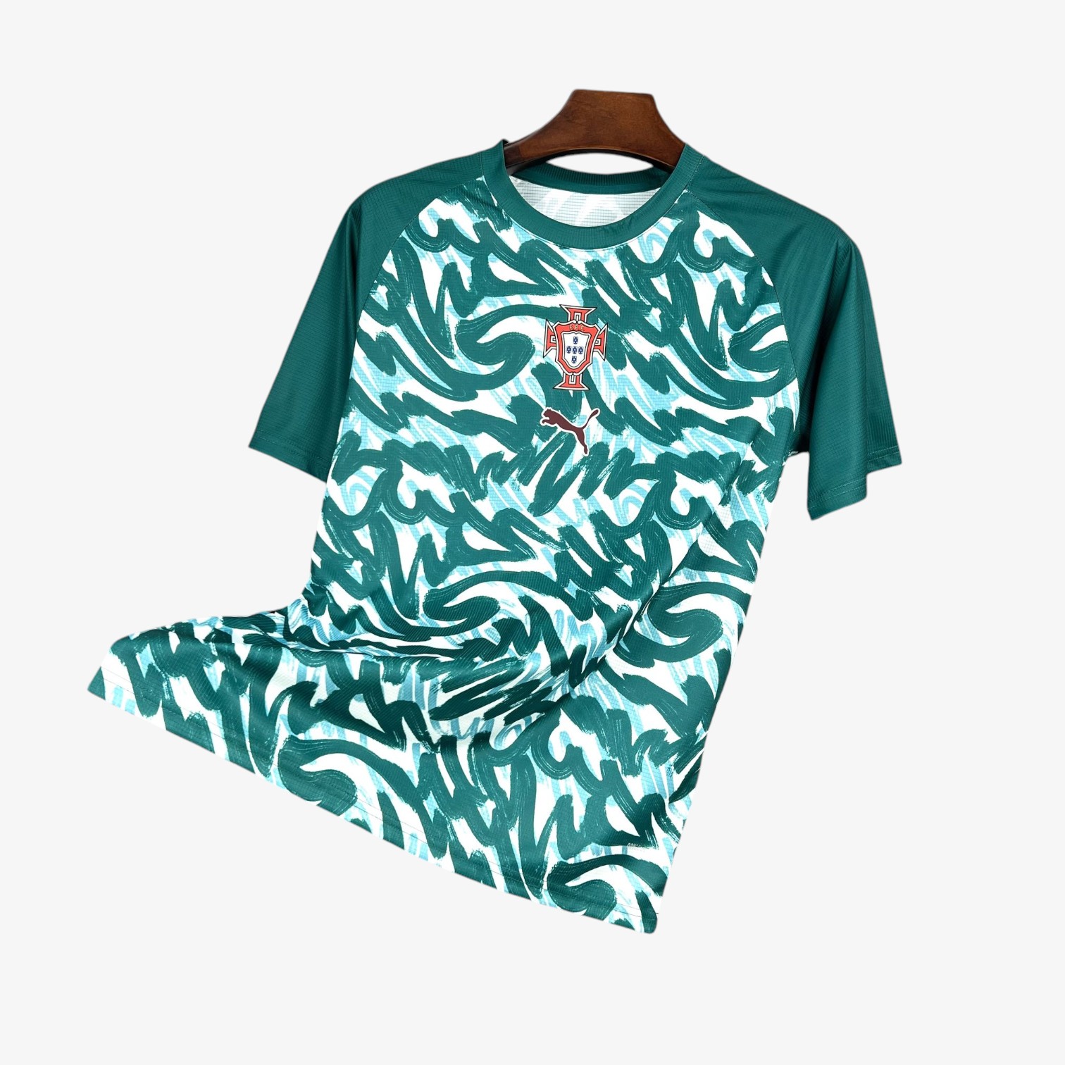 Portugal World Cup Pre-Match Green Jersey 2026