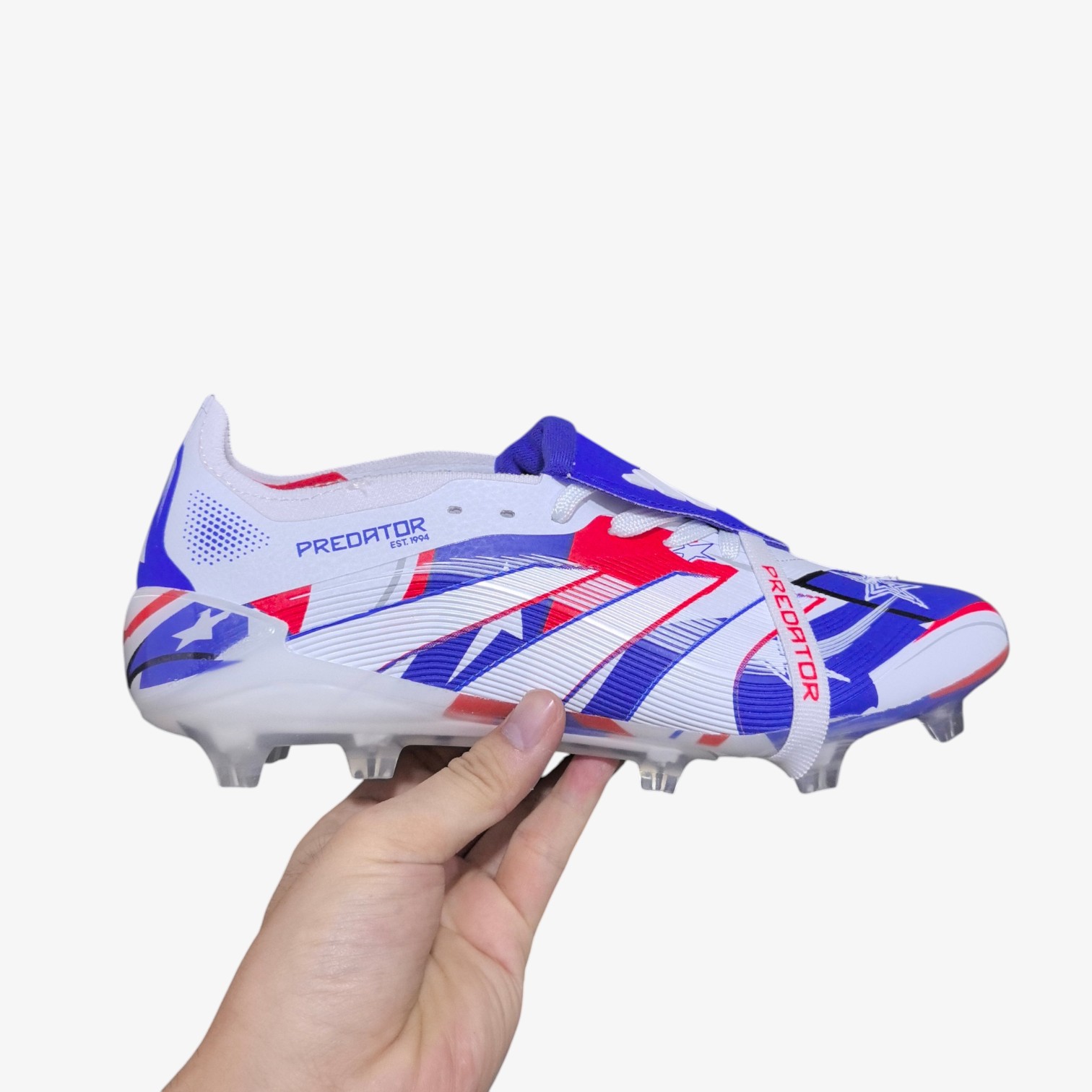 Soccer cleats Predator 25 Elite Blue and White