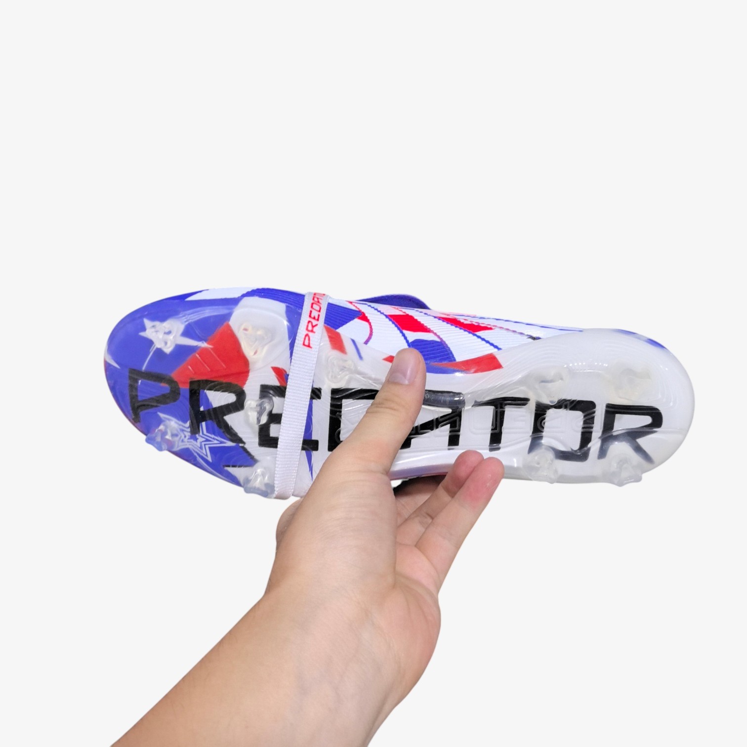 Soccer cleats Predator 25 Elite Blue and White - Image 3