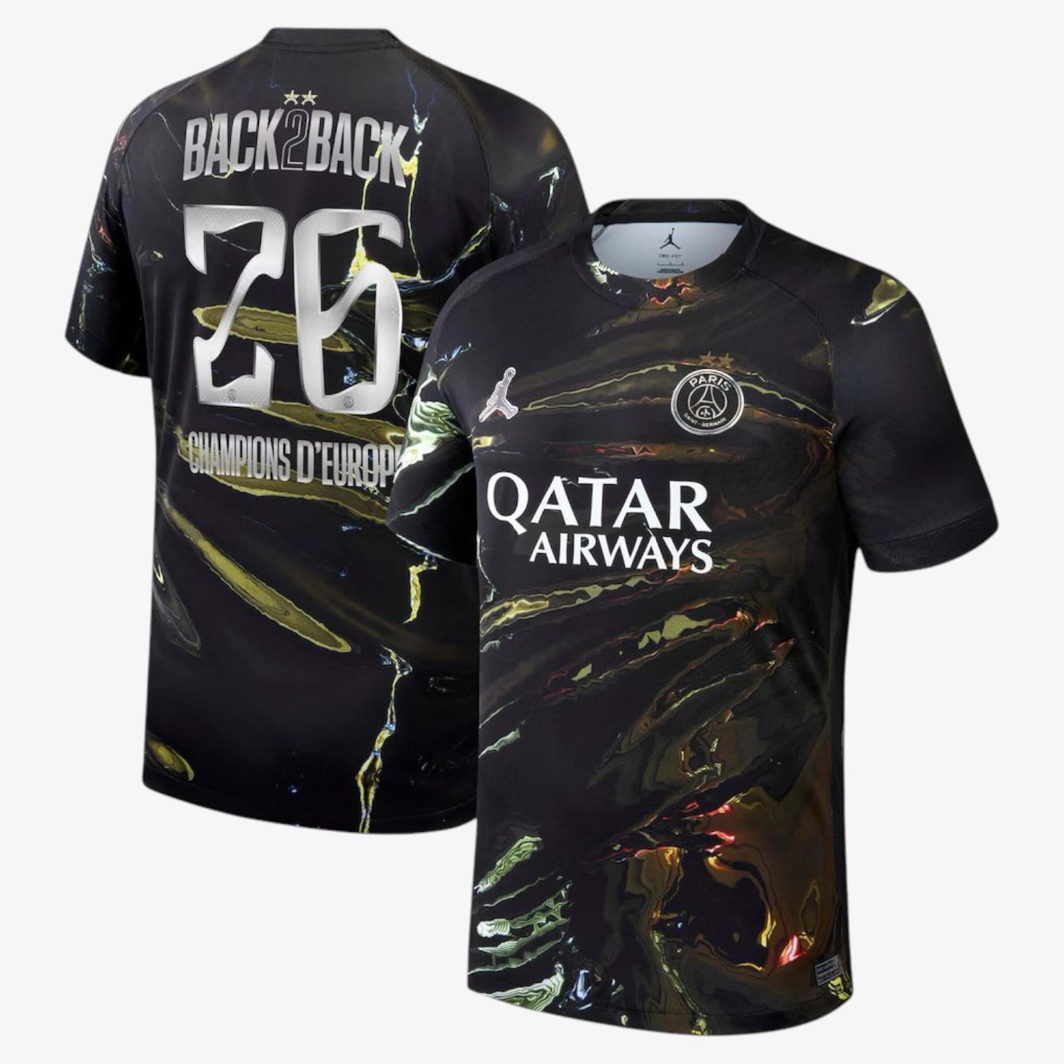 Paris Saint-Germain Night Edition Back2Back Jersey Player Version 2026