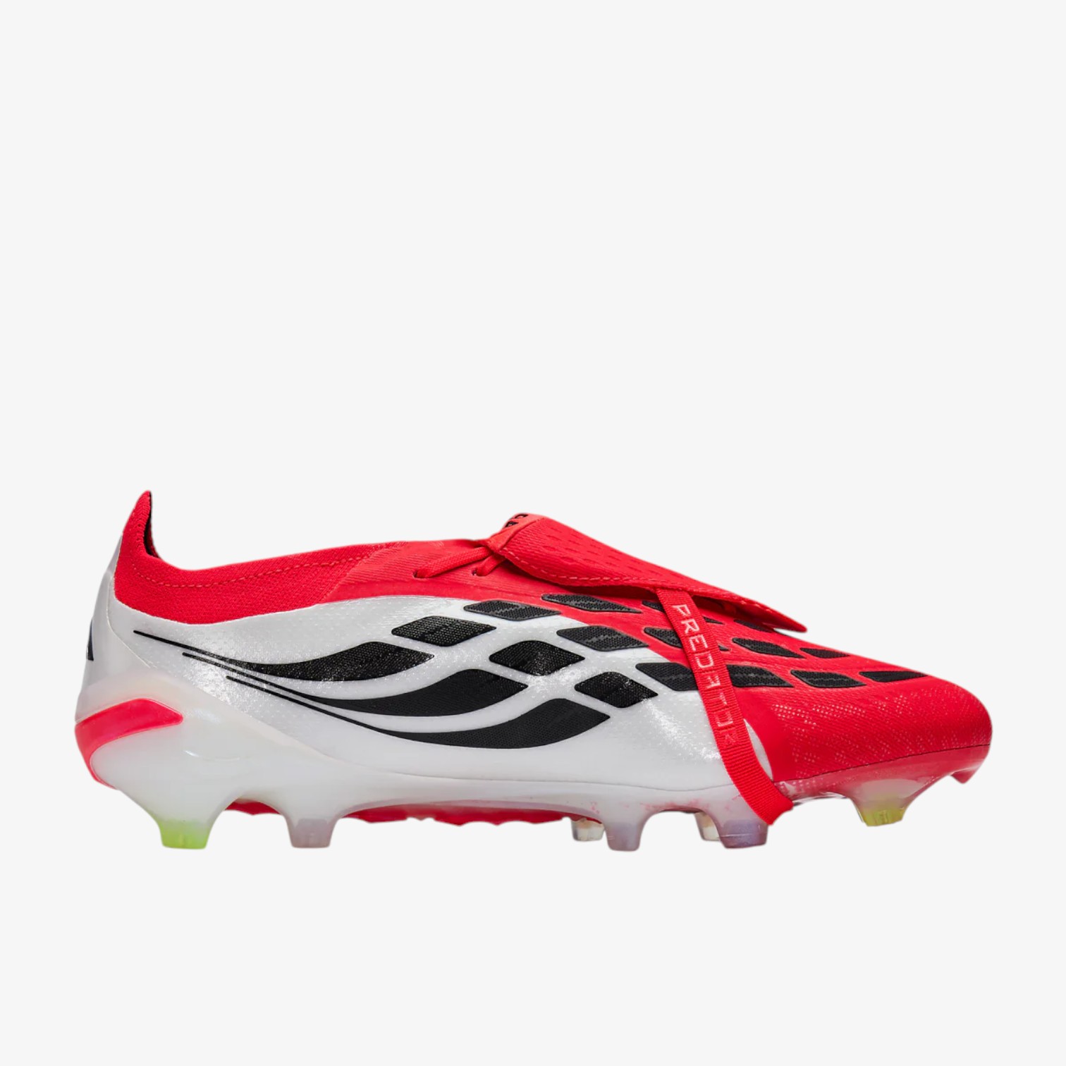 Soccer cleats Predator Elite Tongue FG – White & Red