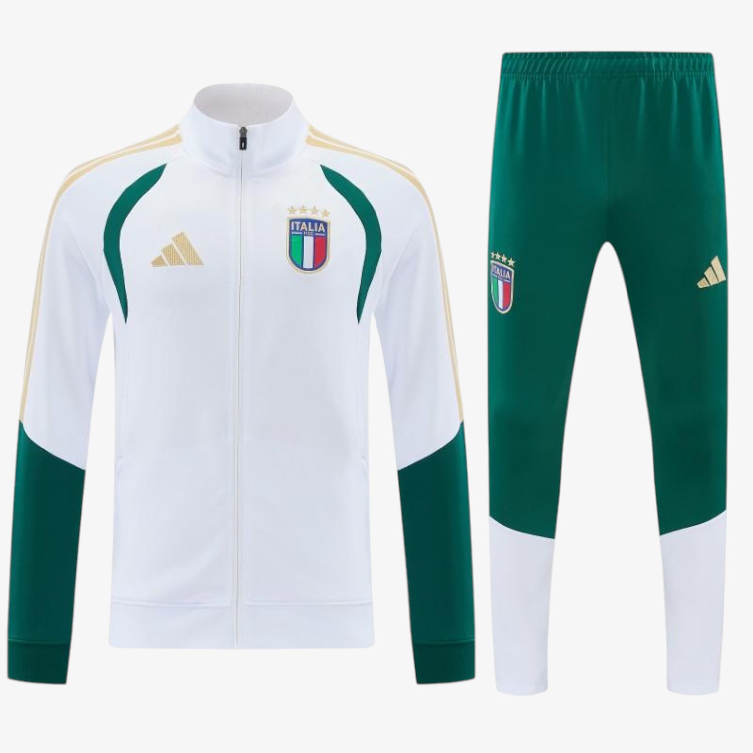 Italy White Training Jacket Sets 2026/27