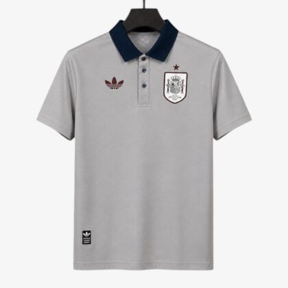Spain Grey POLO Jersey 2026/27