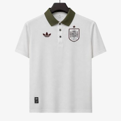 Spain White POLO Jersey 2026/27