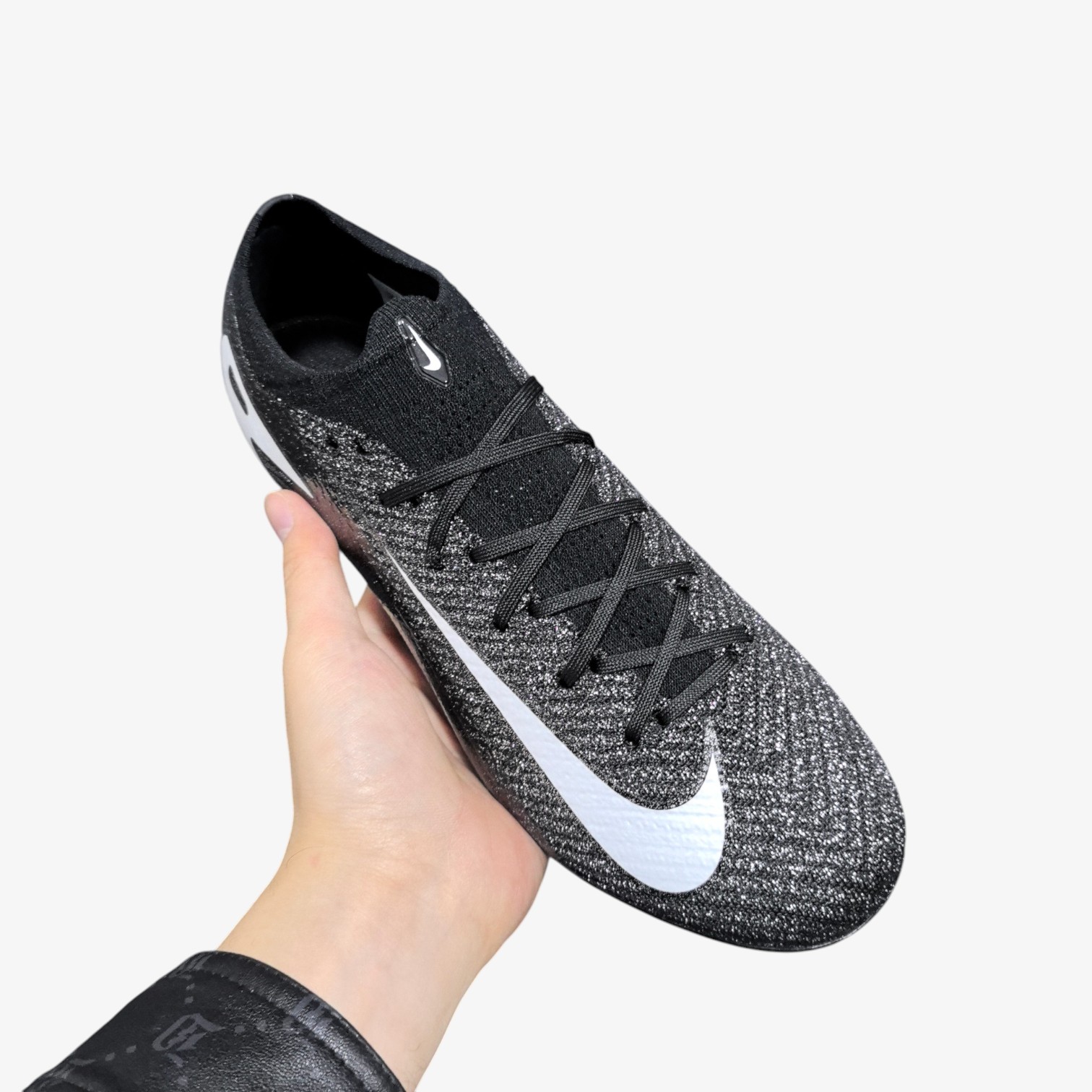 Soccer cleatsAir Zoom Mercurial Superfly 10 Elite Black and White - Image 3