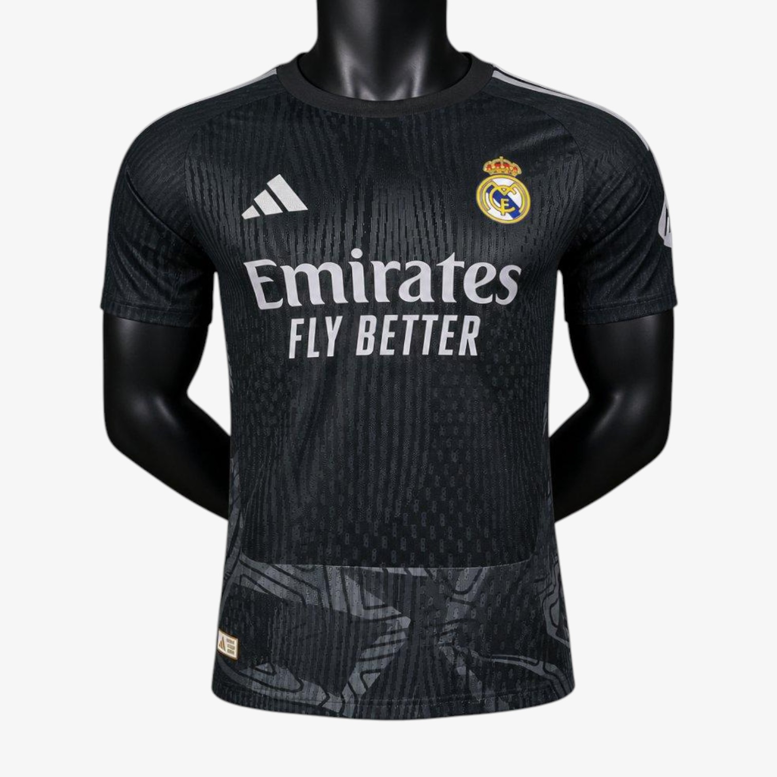 Real Madrid Black Goalkeeper Jersey Player Version 2026/27