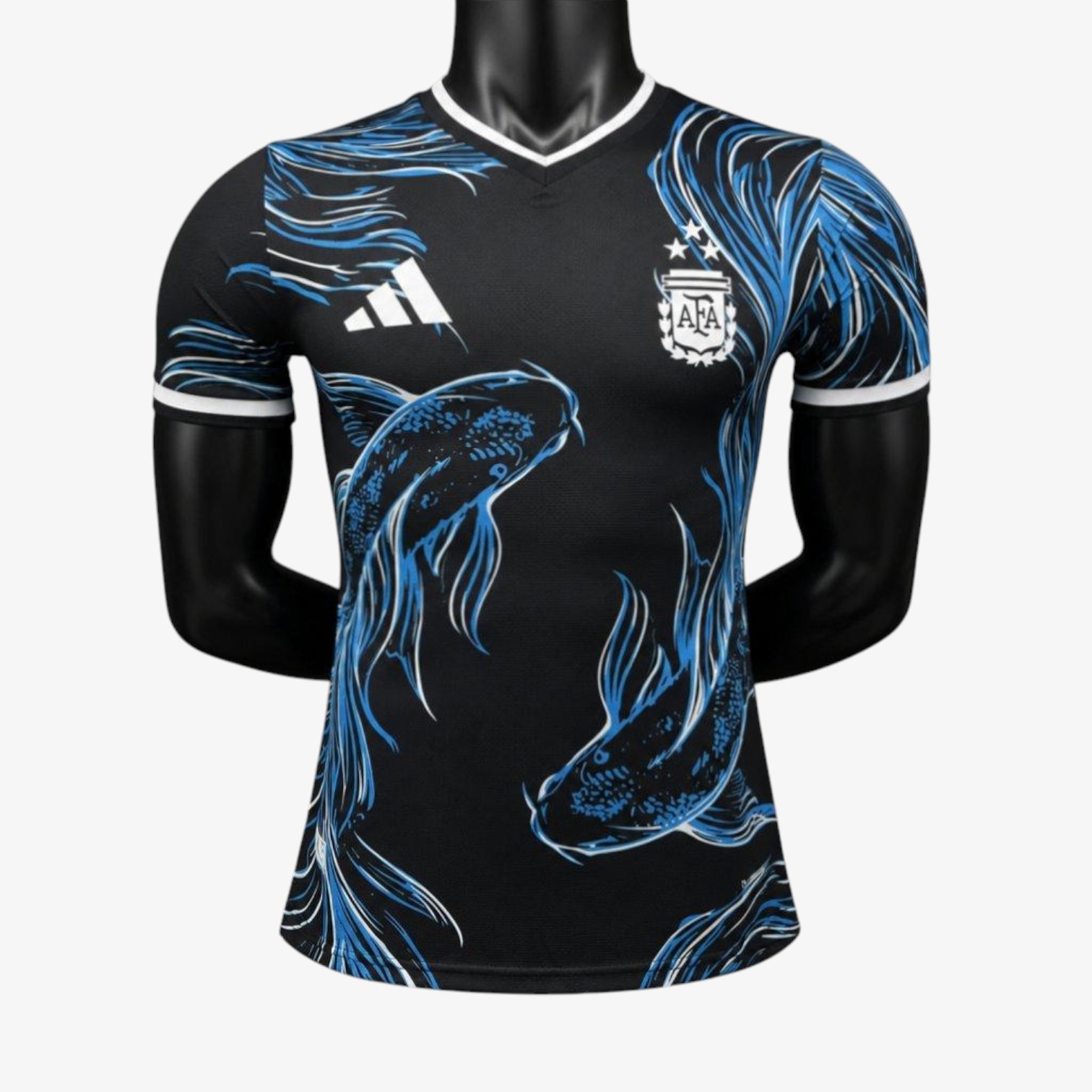 Argentina Black Koi Fish Jersey Version Player 2026/27