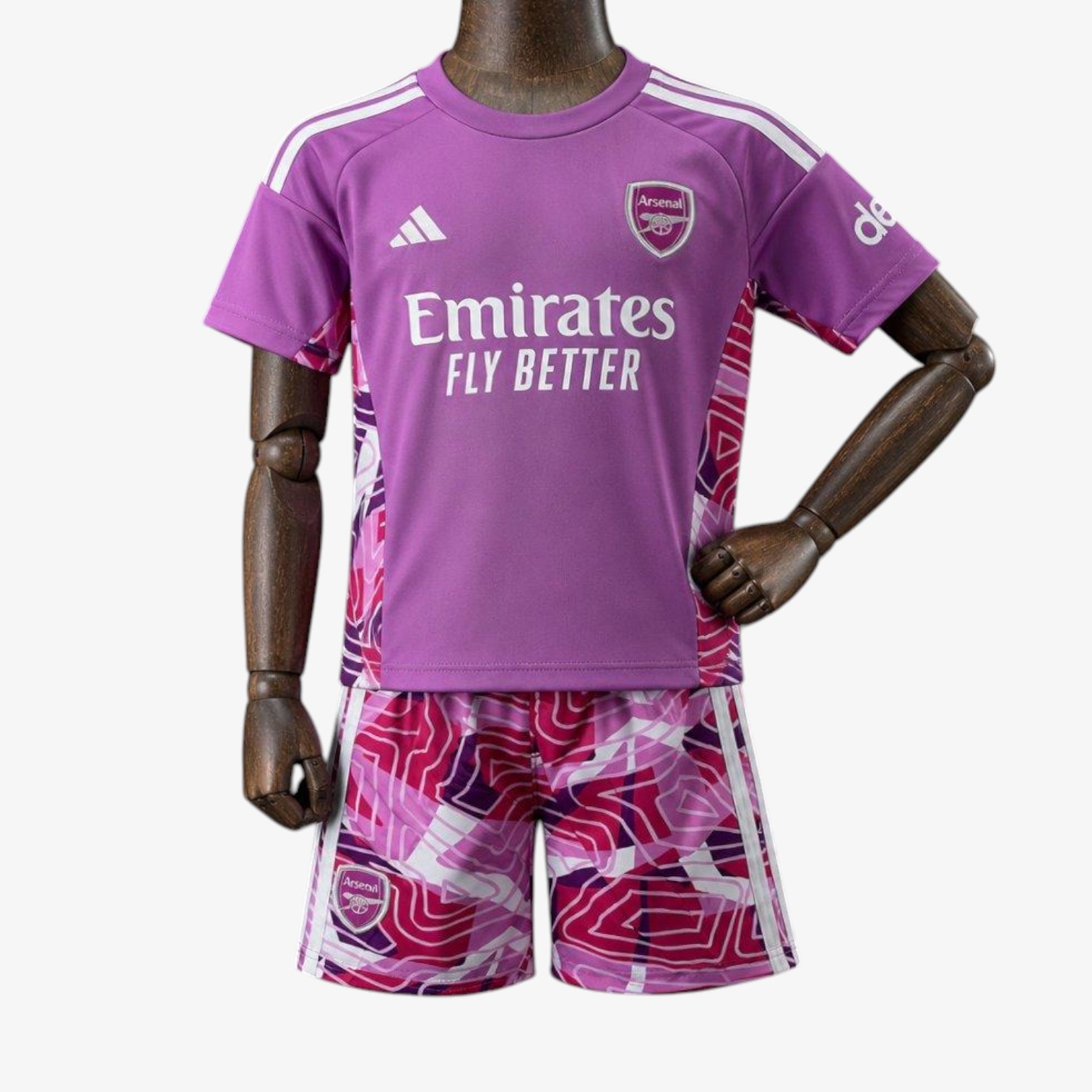 Arsenal Goalkeeper Purple Jersey 2026/27 — Kids
