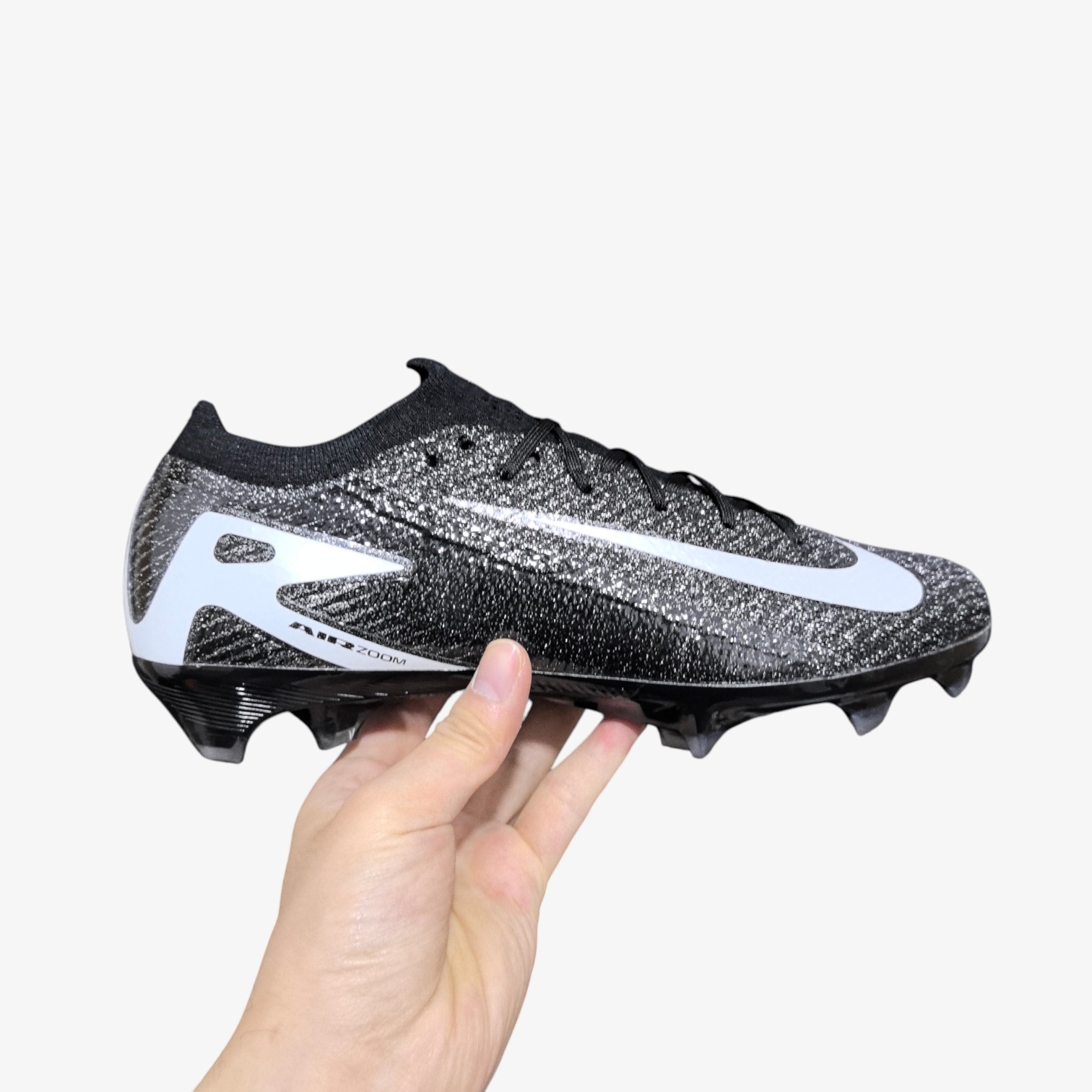 Soccer cleatsAir Zoom Mercurial Superfly 10 Elite Black and White