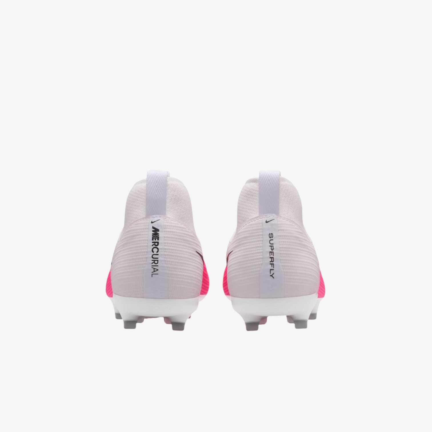Soccer cleats Air Zoom Mercurial Superfly 11 junior Academy FG/MG Pink White with Ankle Guards - Image 2
