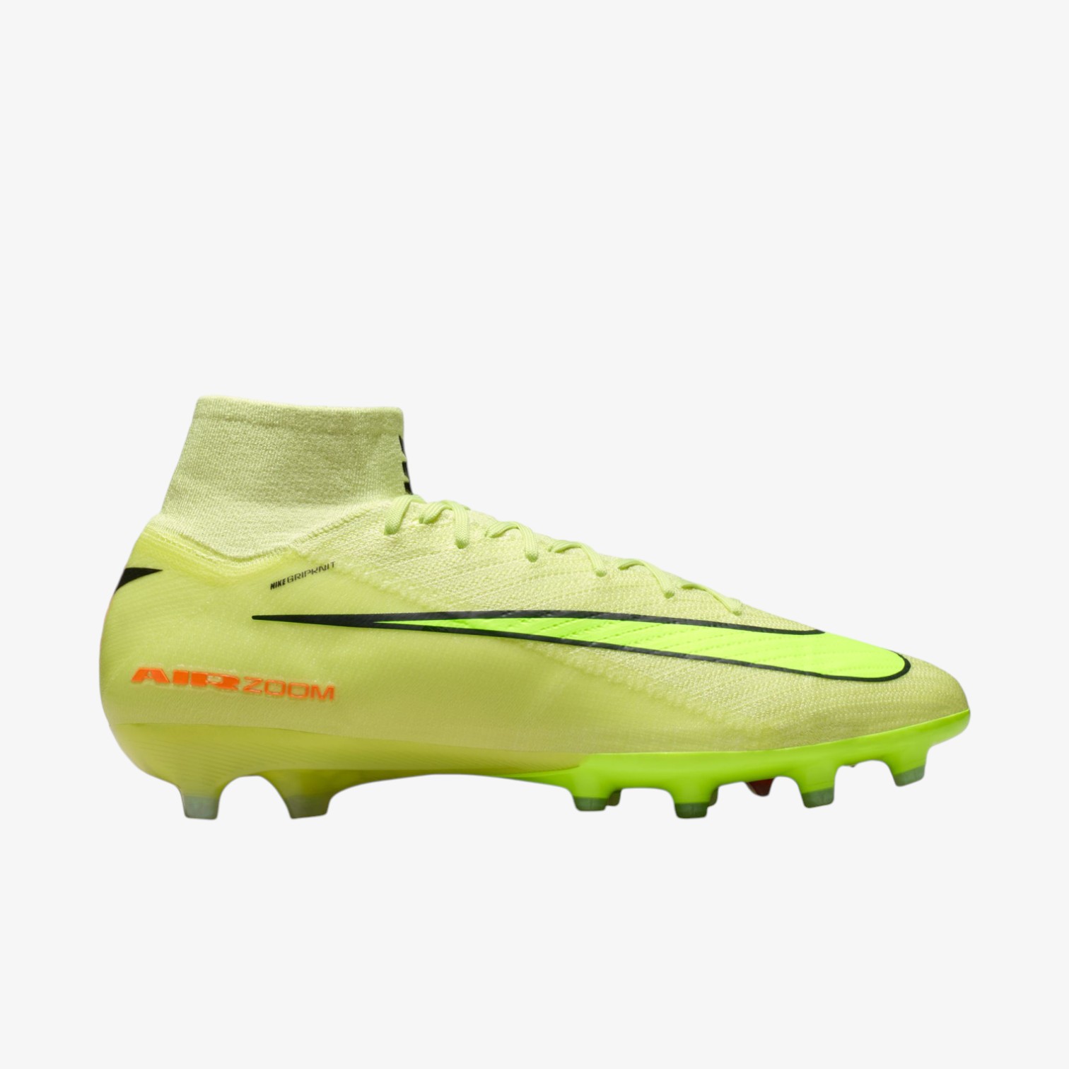 Soccer cleats Air Zoom Mercurial Superfly 10 Elite AG-Pro Yellow with Ankle Guards