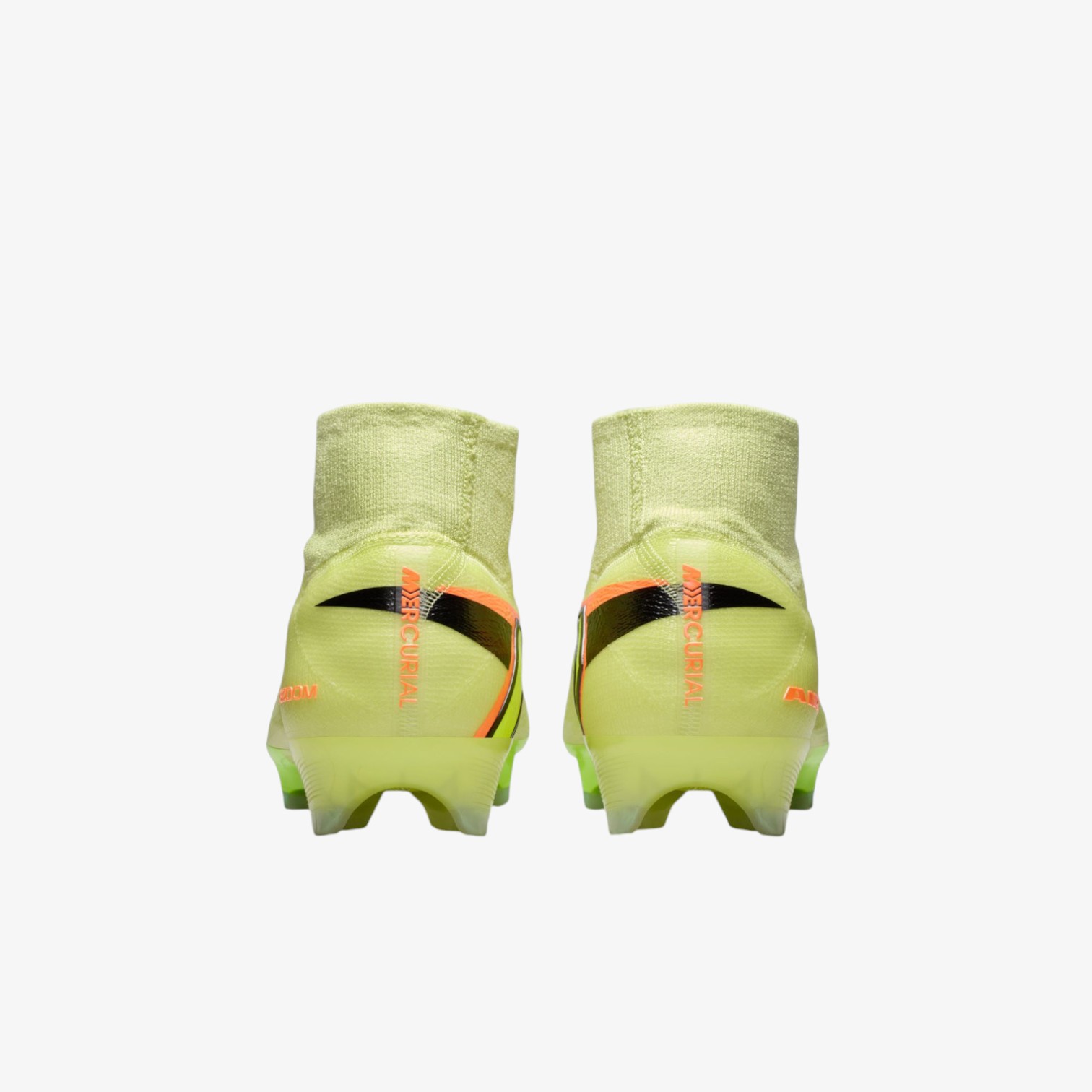Soccer cleats Air Zoom Mercurial Superfly 10 Elite FG Yellow with Ankle Guards - Image 3