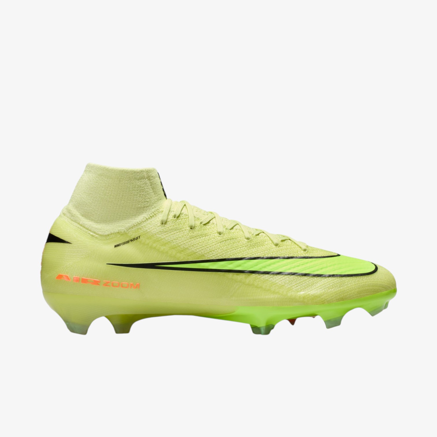 Soccer cleats Air Zoom Mercurial Superfly 10 Elite FG Yellow with Ankle Guards