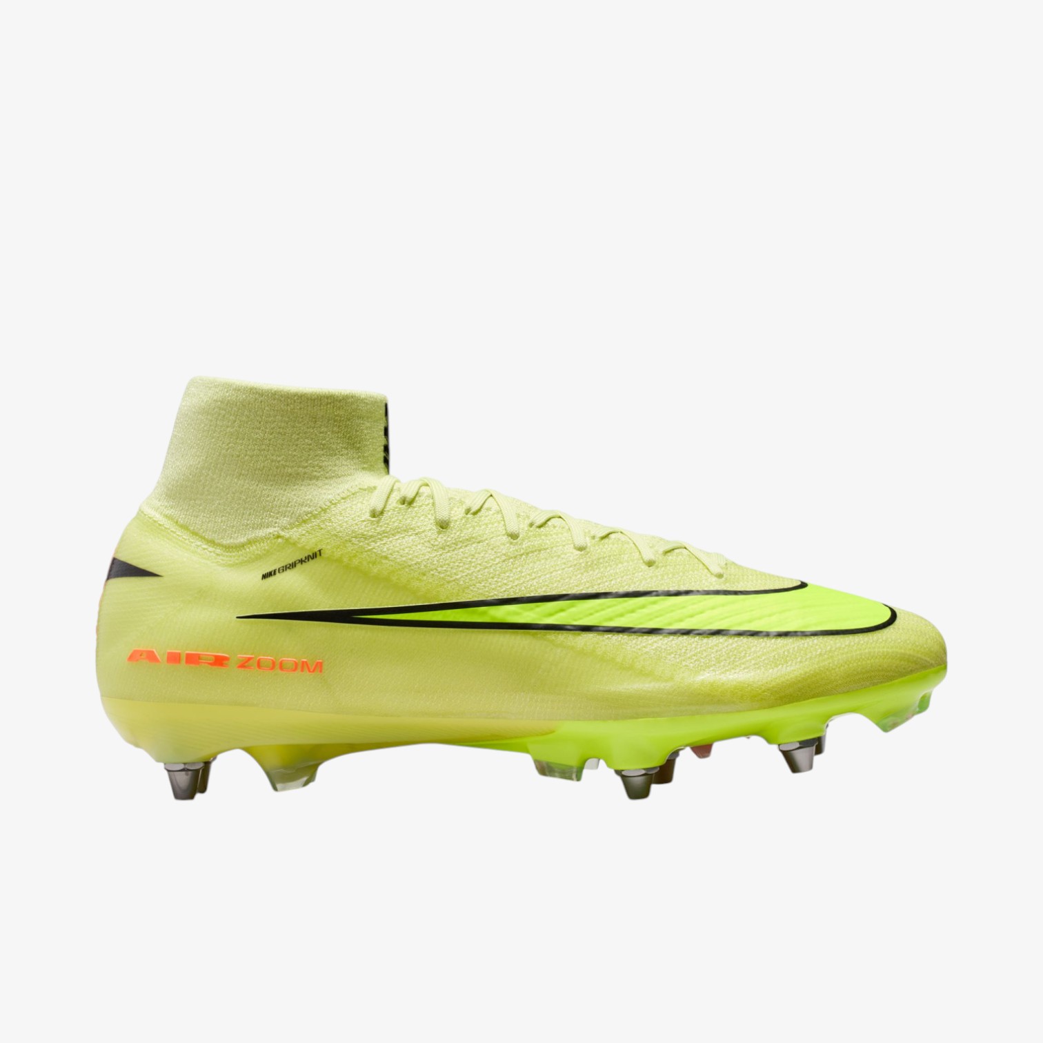 Soccer cleats Air Zoom Mercurial Superfly 10 Elite SG-Pro Yellow with Ankle Guards