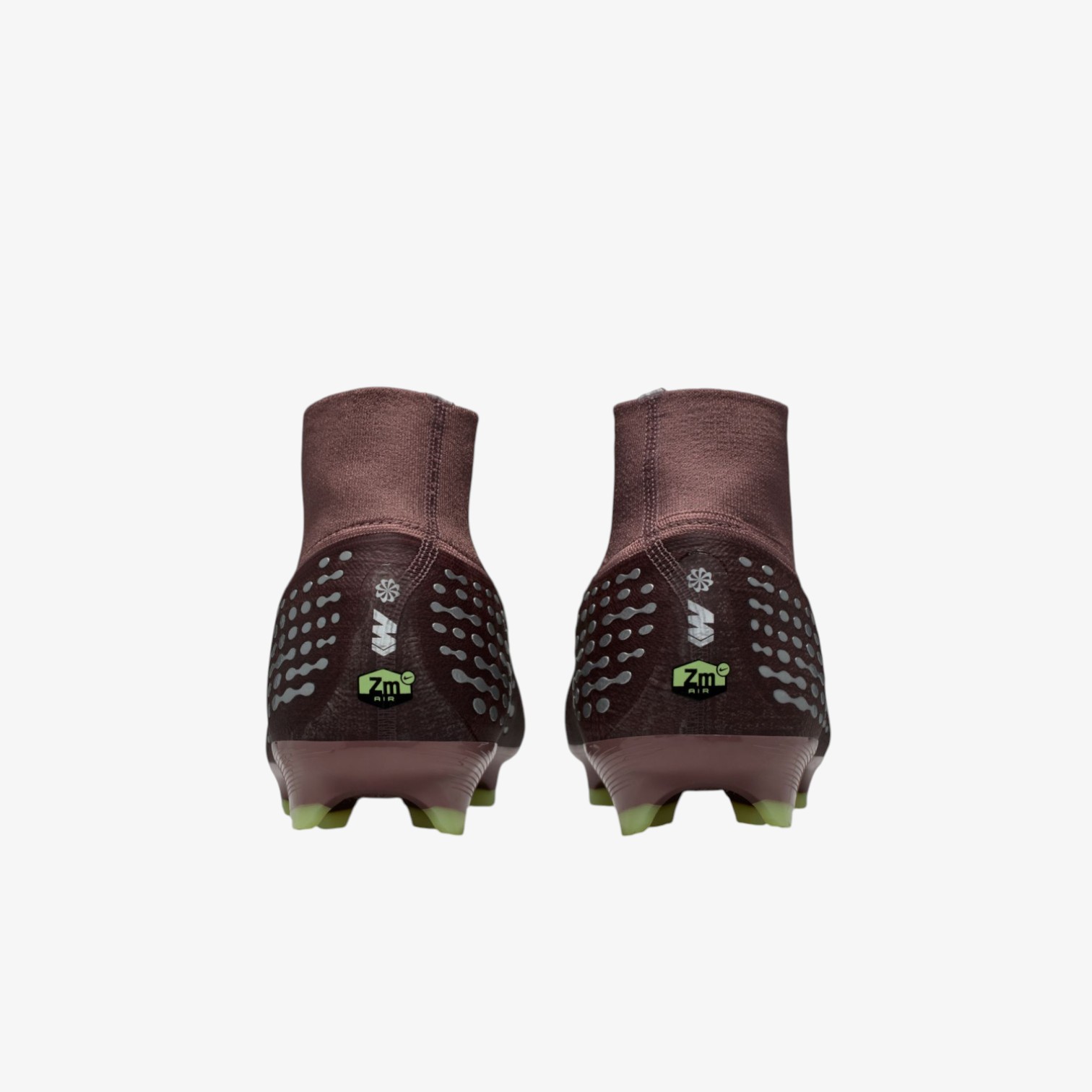 Soccer cleats Air Zoom Mercurial Superlfy 10 Pro Mbappé FG Brown Green with Ankle Guards - Image 3