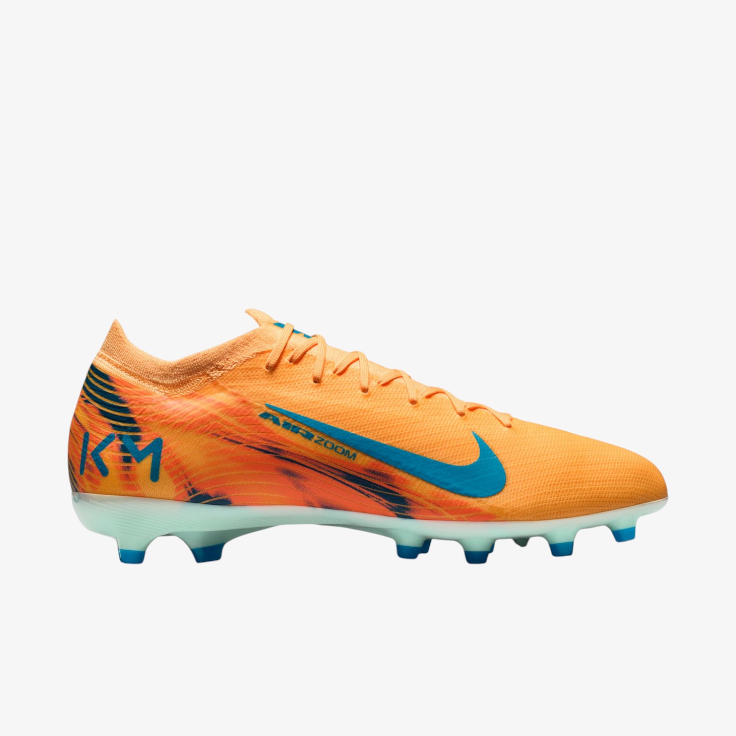 Soccer cleats Air Zoom Mercurial Vapor 16 Pro Mbappé AG-Pro Orange Blue