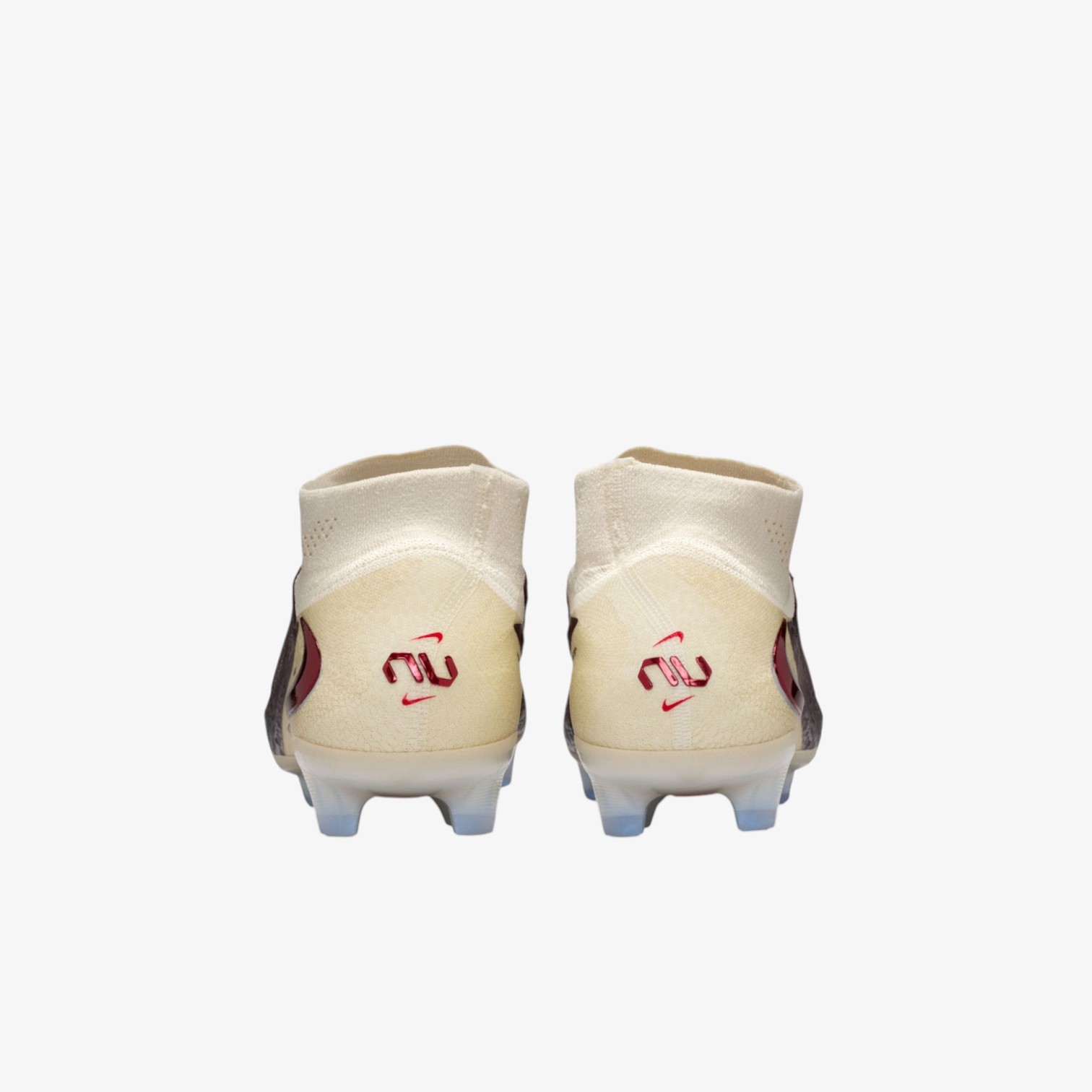 Soccer cleats Phantom 6 montante United 3 Elite FG Red White with Ankle Guards - Image 3