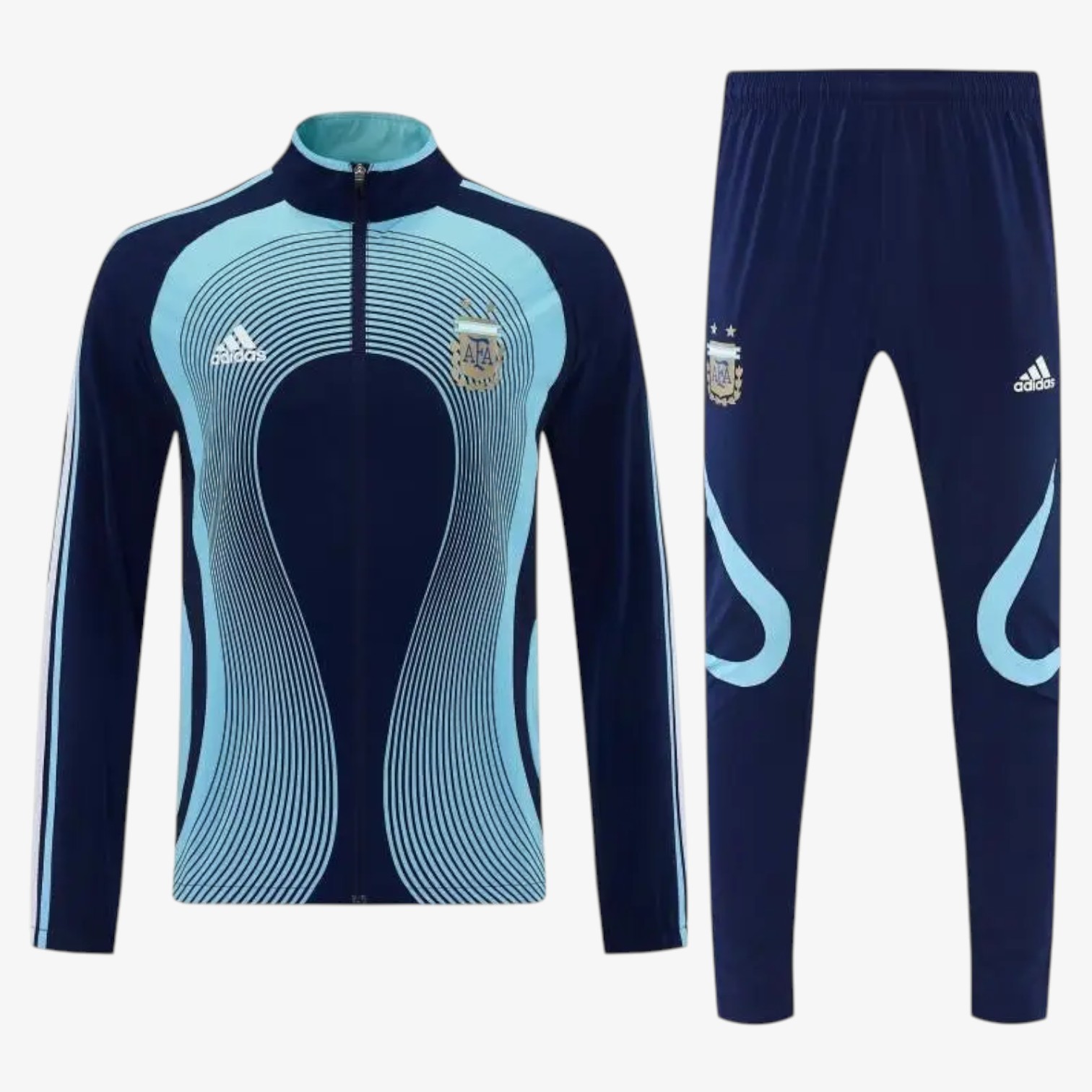 Argentina World Cup Retro Blue Training Jacket Sets 2026/27