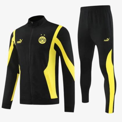 Dortmund Black Tracksuit 2025/26