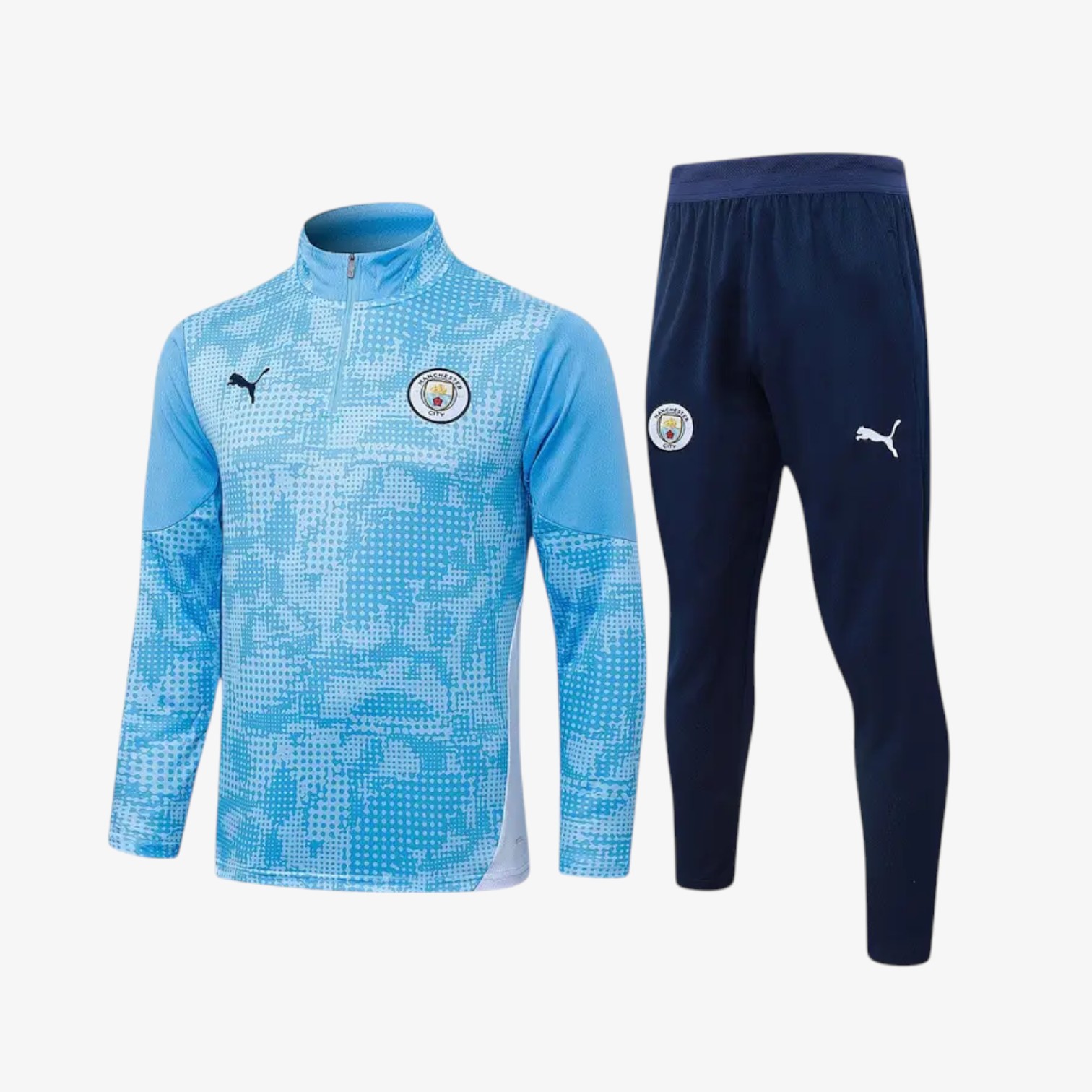 Manchester City Blue Training Jacket Sets 2026/27