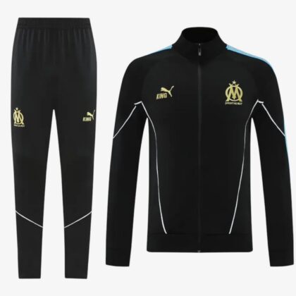 Marseille black tracksuit 2025/26