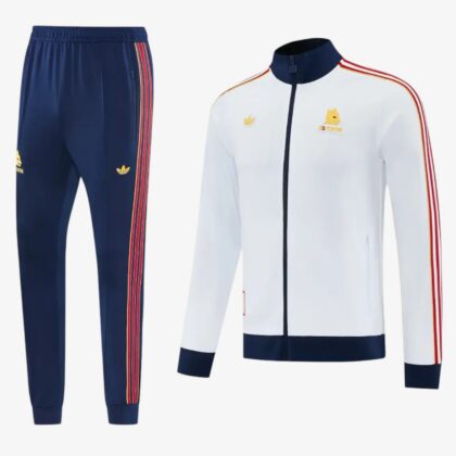 Roma white tracksuit  2025/26