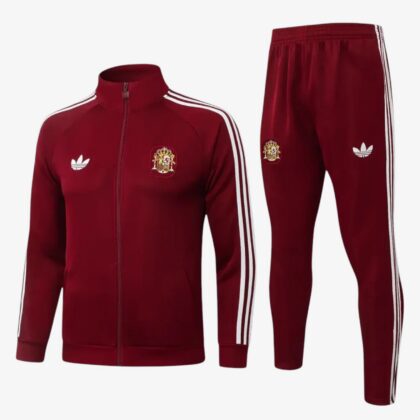 Spain World Burgundy Training  Jacket Sets 2026/27
