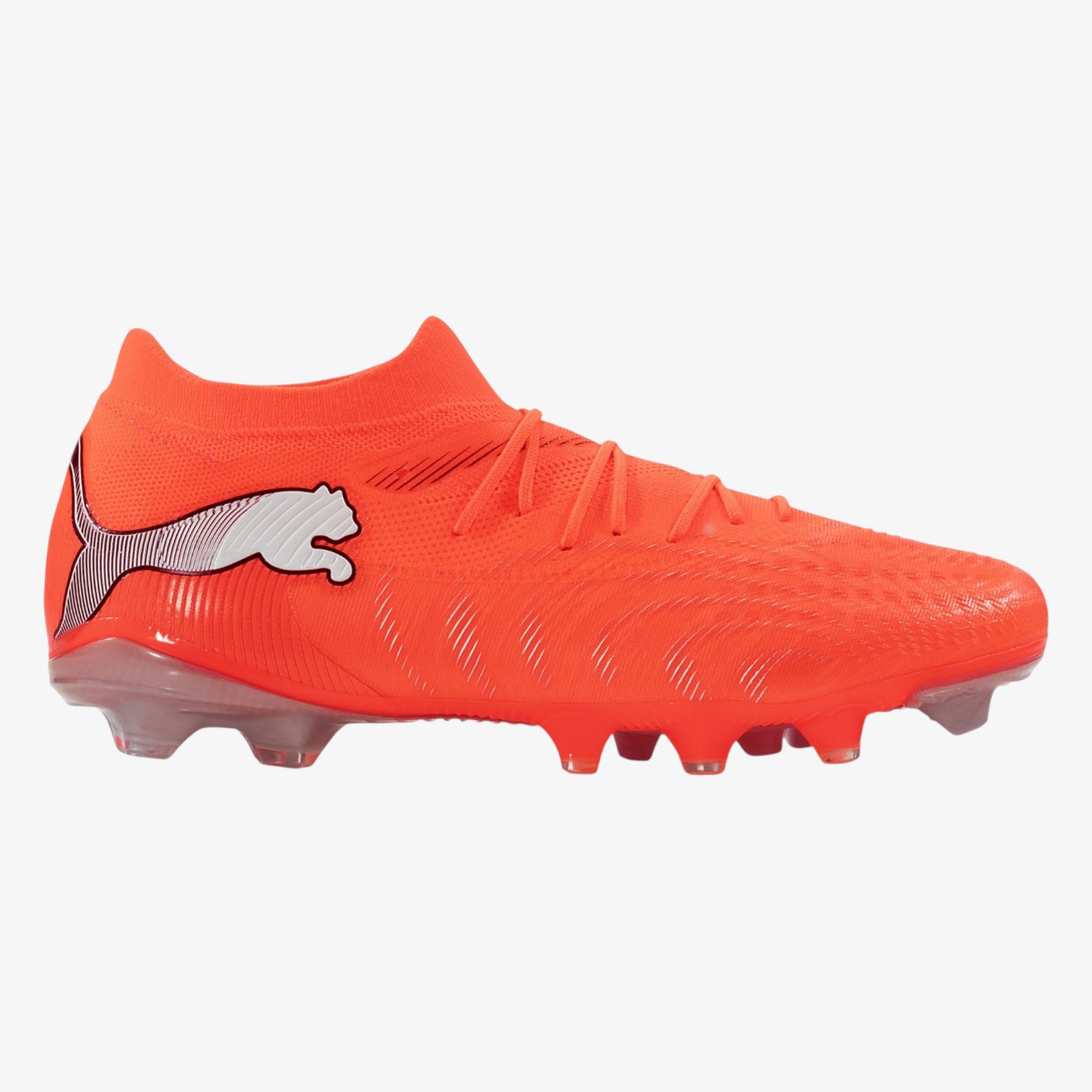 Soccer cleats Future 9 Match FG Red with Ankle Guards