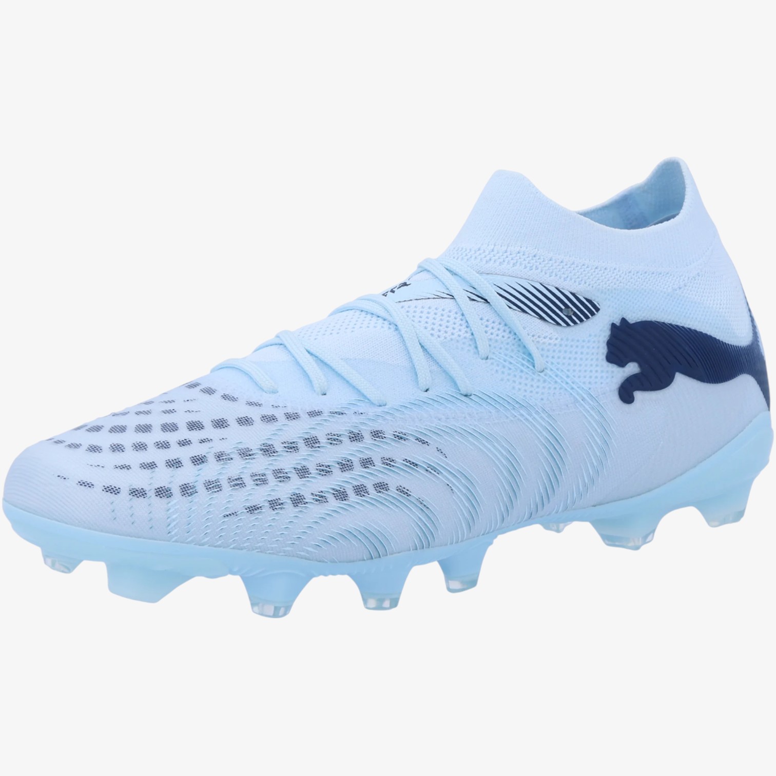 Soccer cleats Future 9 Match FG/AG Blue with Ankle Guards - Image 2