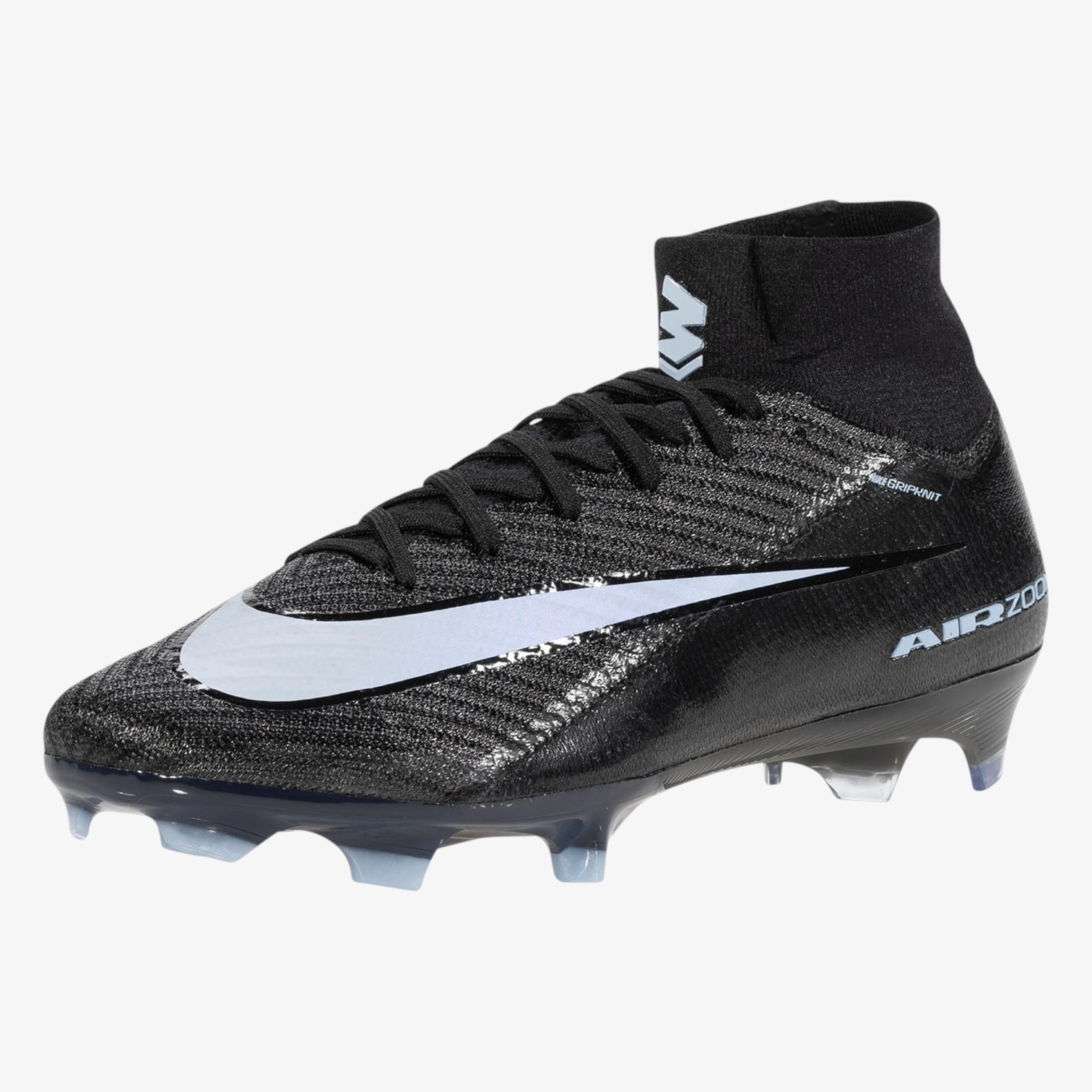 Soccer cleats Air Zoom Mercurial Superfly 10 Elite FG Black with Ankle Guards - Image 4