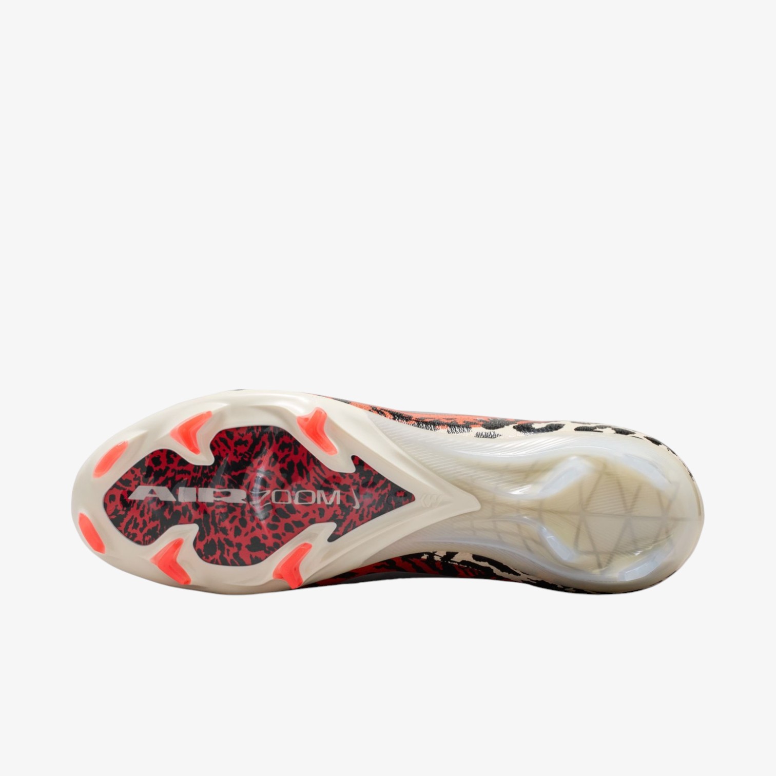 Soccer cleats Air Zoom Mercurial Superfly 10 United 3 Elite FG Red with Ankle Guards - Image 2