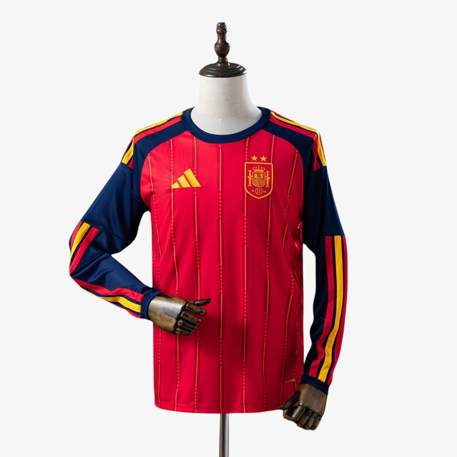 Spain Home 2-Star ⭐⭐ Long Sleeve Jersey 2026