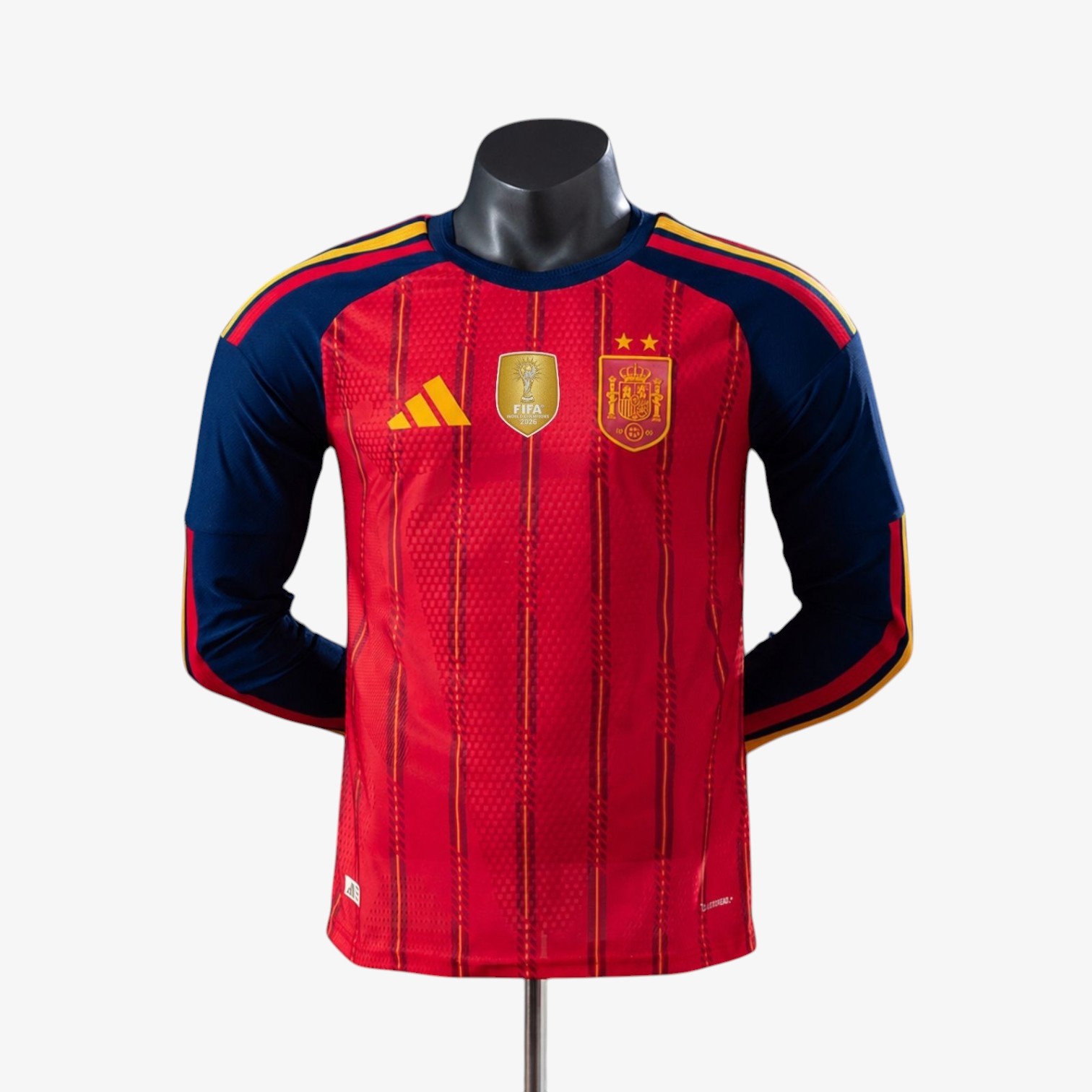 Spain Home 2-Star ⭐⭐ Long Sleeve Jersey Player Version 2026