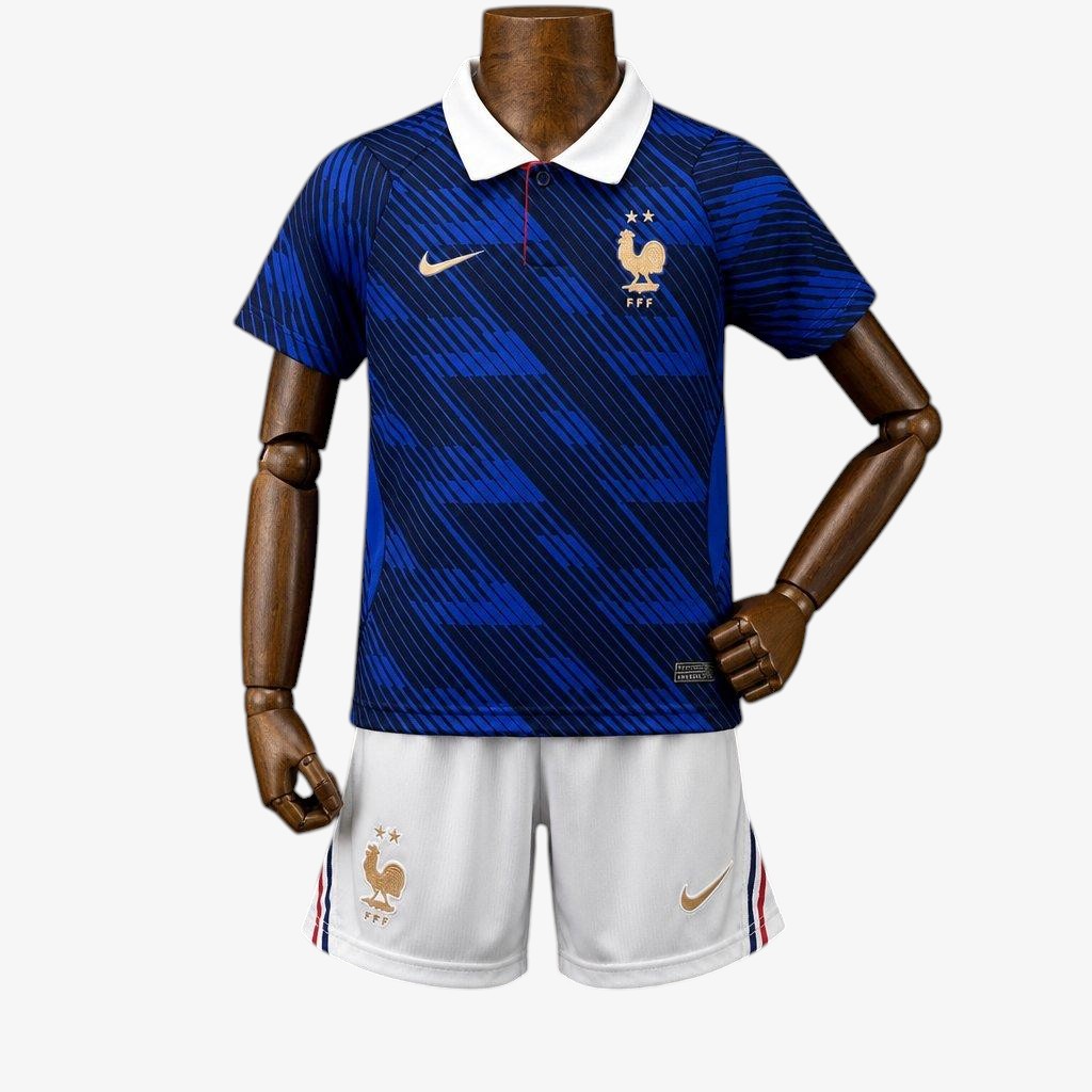 France Home World Cup Jersey 2026 — Kids