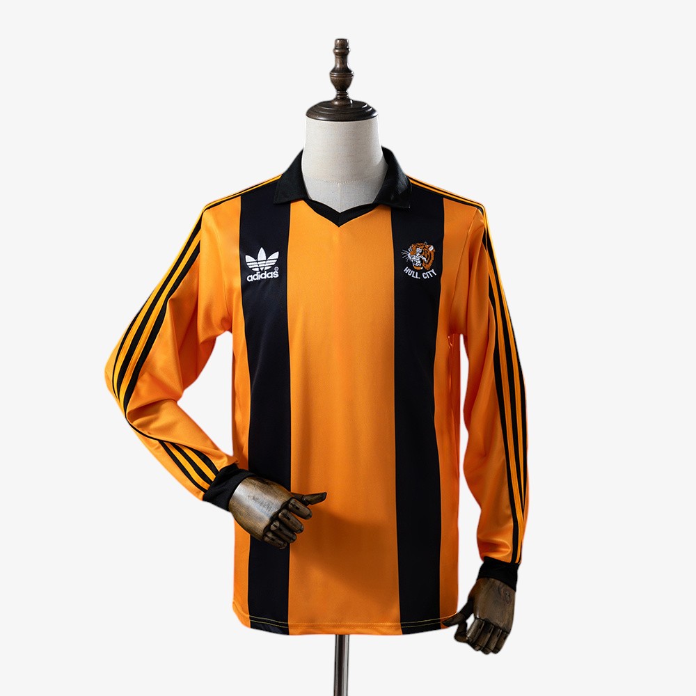 Hull City Retro Home Long-Sleeve Jersey 1981/82