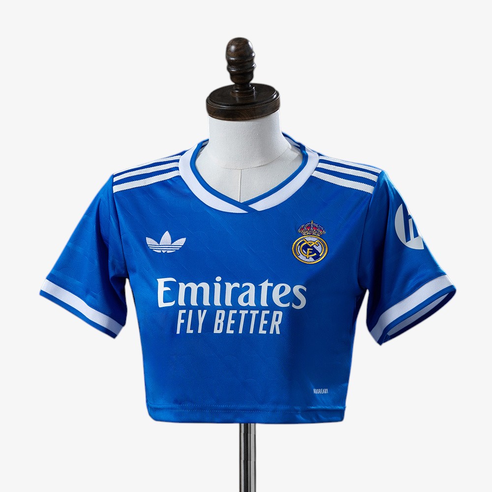 Real Madrid Away Women's Crop Top 2025/26