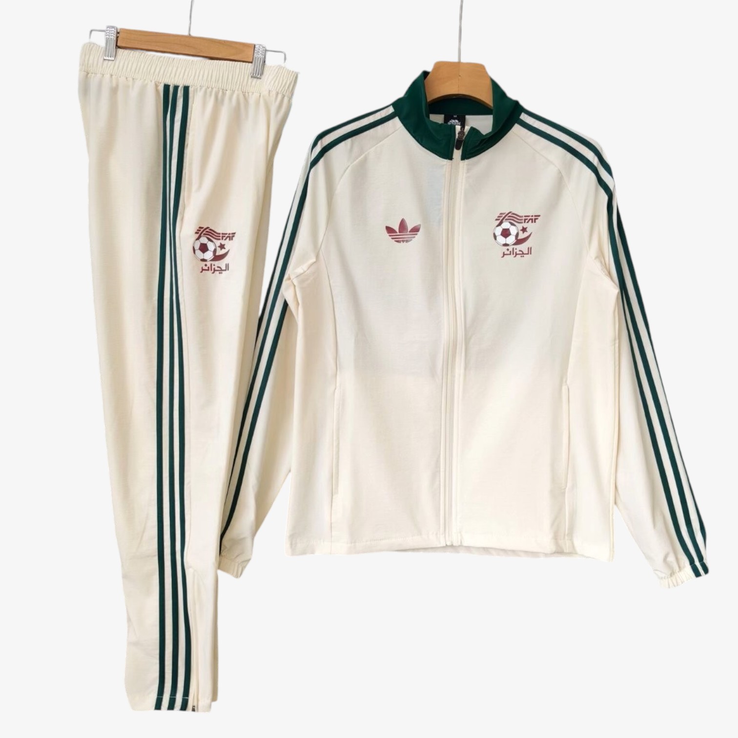 Algeria Training Cream Tracksuit 2026/27