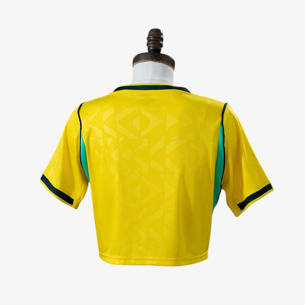 Brazil Home Women's Crop Top 2026/27 - Image 2