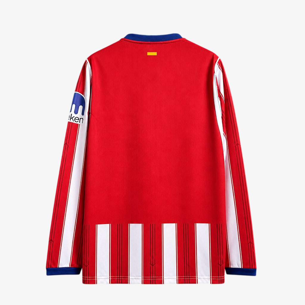 Atletico Madrid Home Long Sleeve Jersey 2026/27 - Image 2