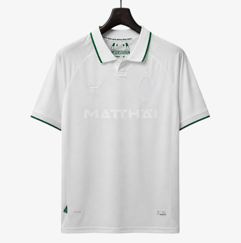Werder Bremen 100th Anniversary White Jersey 2026/27