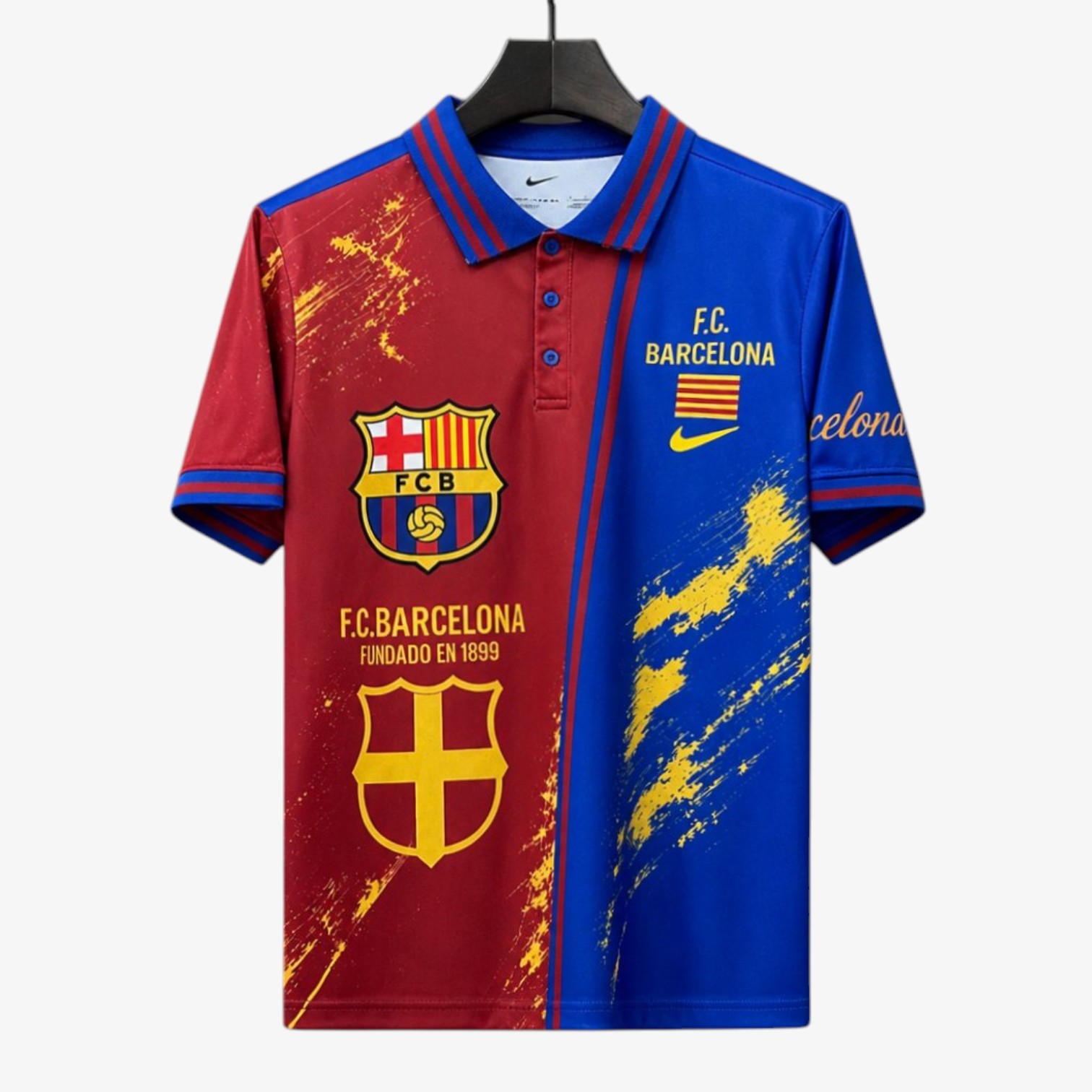 Barcelona Training Red Blue Jersey 2026/27