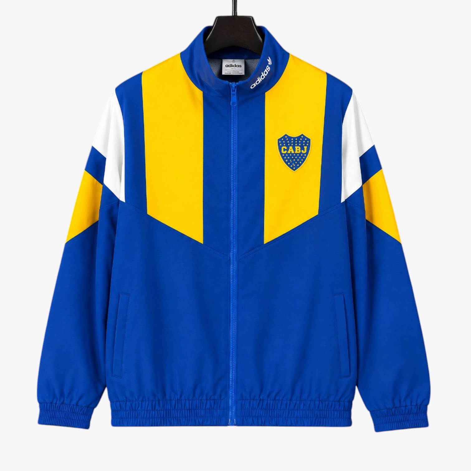 Boca Juniors EQT Blue Full Zipper Windbreaker 2026/27